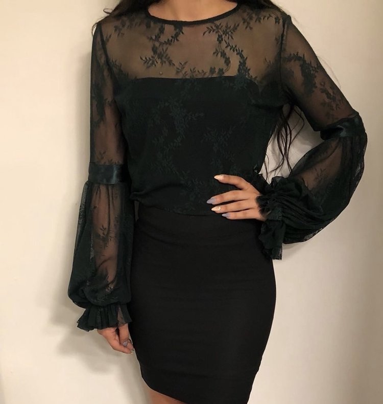 STEFY SHIRT DARK GREEN