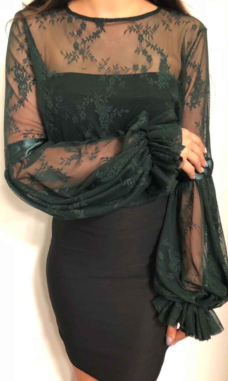 STEFY SHIRT DARK GREEN