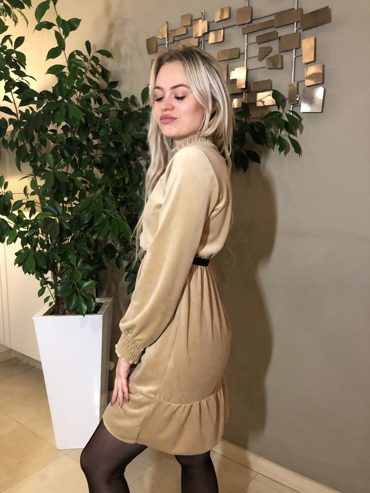 HANA DRESS BEIGE