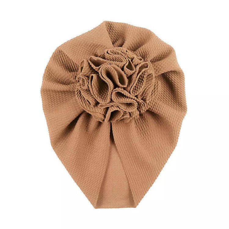 HEADBAND FLOWER BROWN