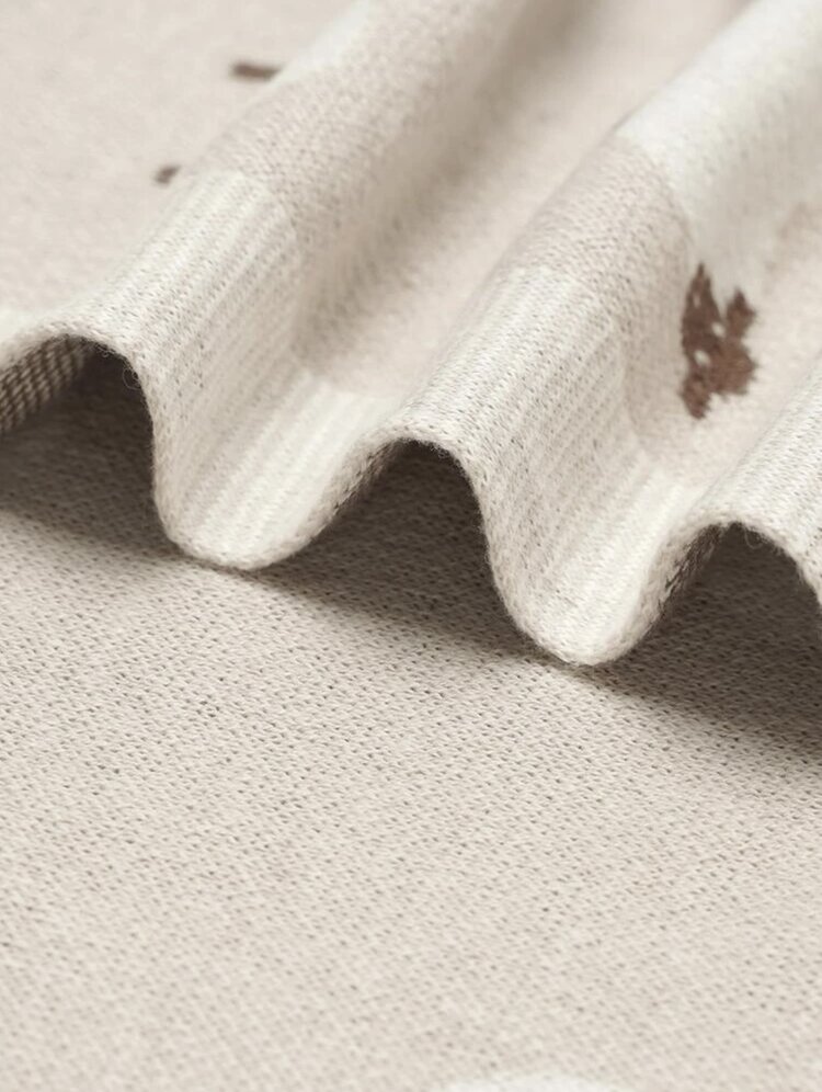 BLANKET SCHEEP BROWN