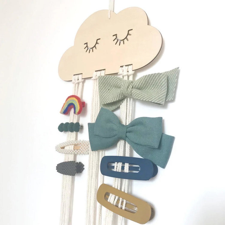 CLIPS HOLDER CLOUD WOOD