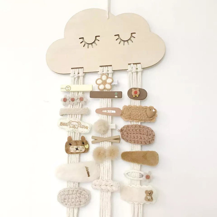CLIPS HOLDER CLOUD WOOD