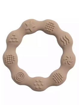 BIJTRING SILICONE BEIGE