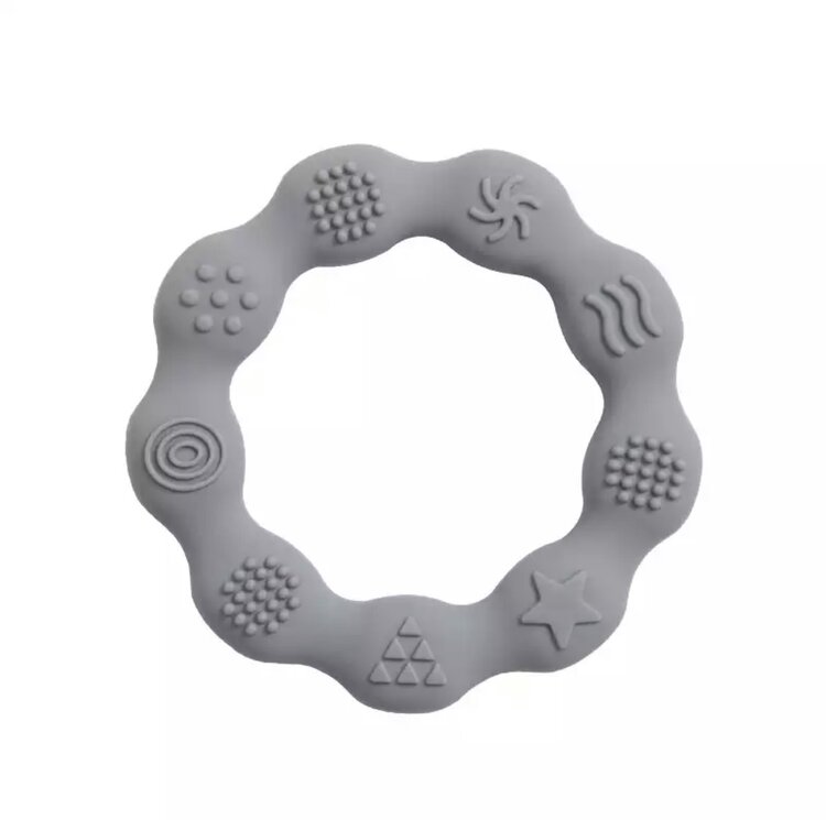 TEETHERS SILICONE GREY
