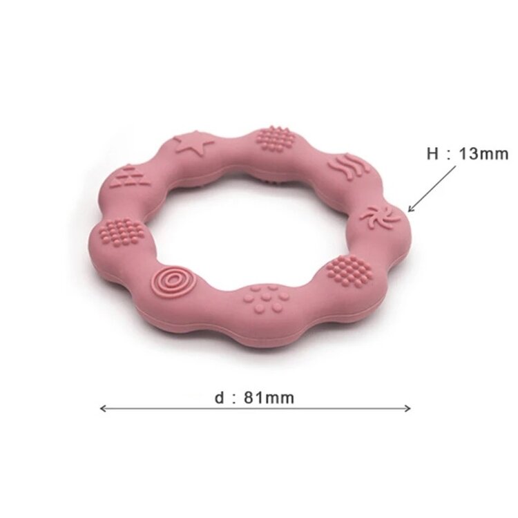 TEETHERS SILICONE BLUE