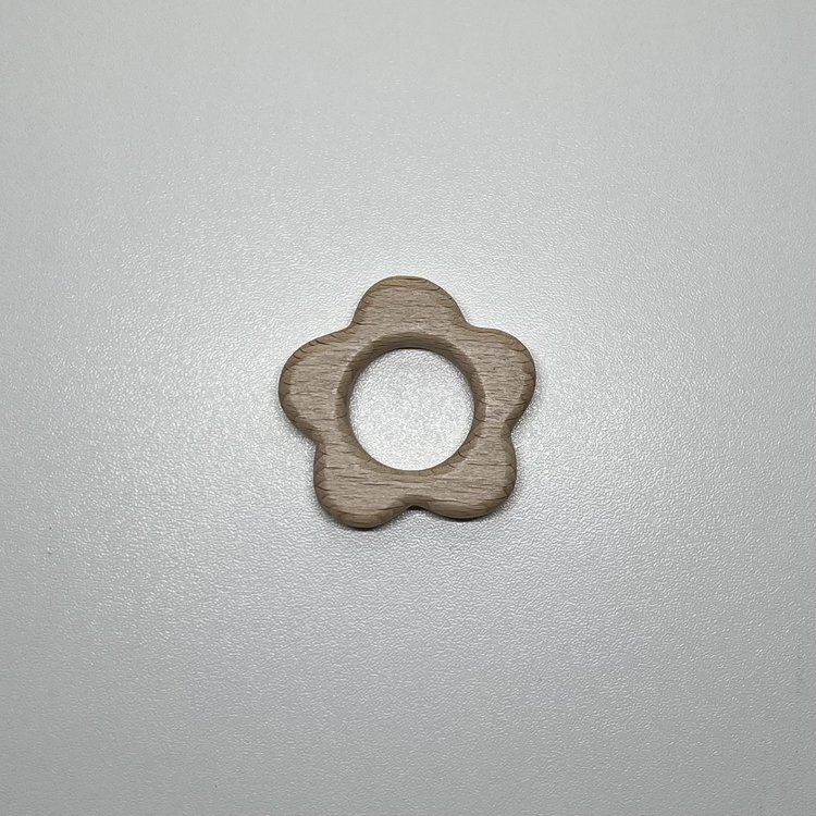 MINI TEETHERS FLOWER WOOD
