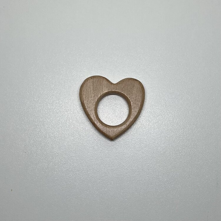 MINI BIJTRING HART HOUT