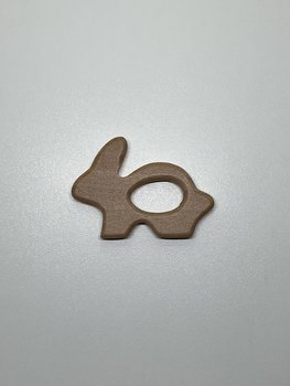 SMALL TEETHER BUNNY WOOD