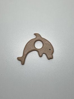 SMALL TEETHER DOLPHIN WOOD