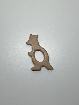 KLEINE BIJTRING KANGOEROE HOUT