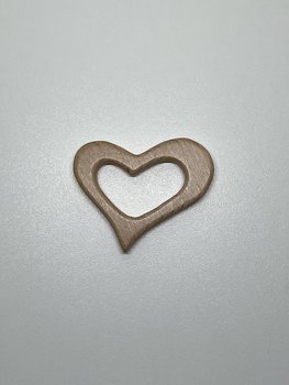 KLEINE BIJTRING HARTJE HOUT