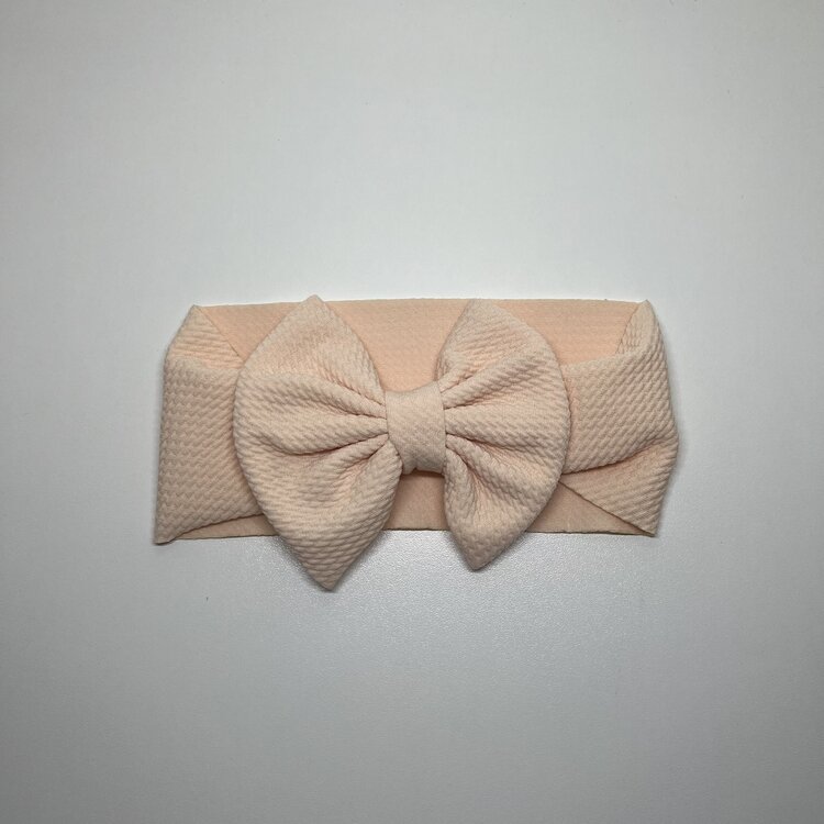HEADBAND BIGBOW SALMONPINK