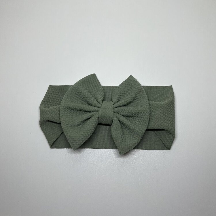 HEADBAND BIGBOW GREEN