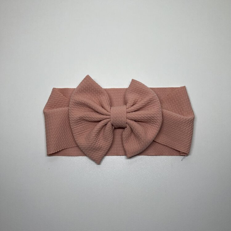 HEADBAND BIGBOW PINK