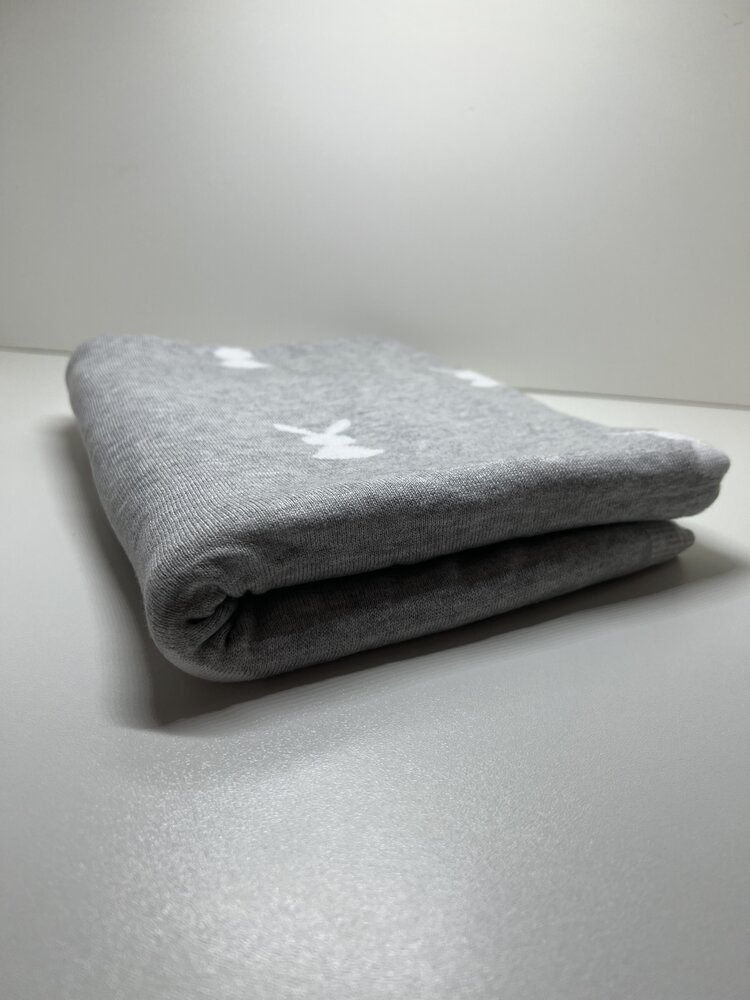 BLANKET BUNNY GREY