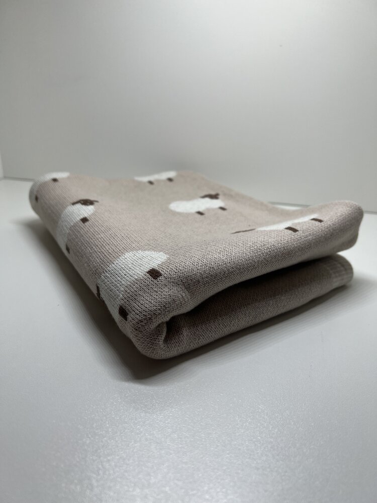 BLANKET SCHEEP BROWN