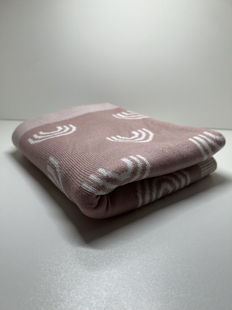 BLANKET RAINBOW PINK