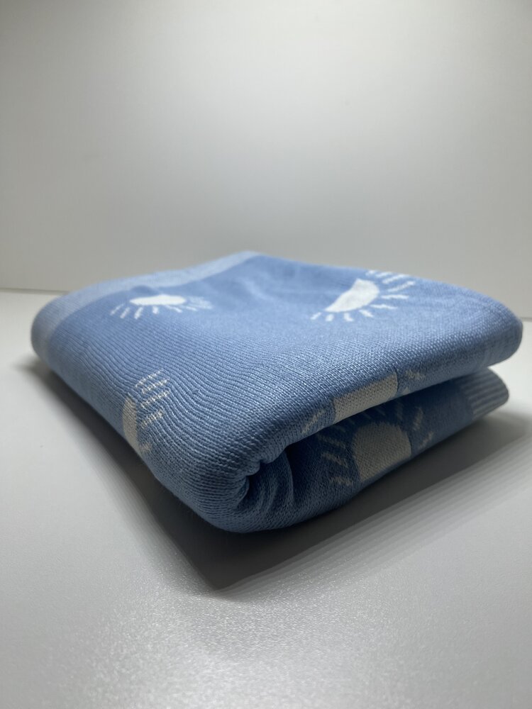 BLANKET SUN BLUE