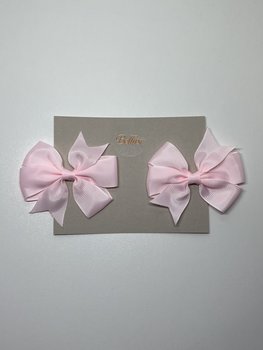 HAIRCLIPS BOW BABY PINK
