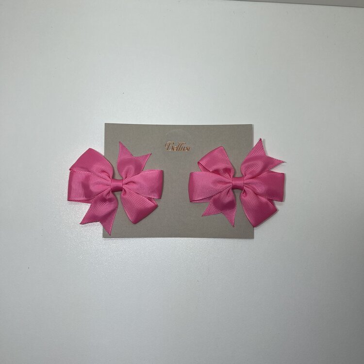 HAIRCLIPS BOW FUCHSIA
