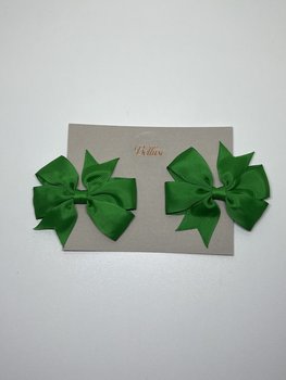 HAIRCLIPS BOW GREEN