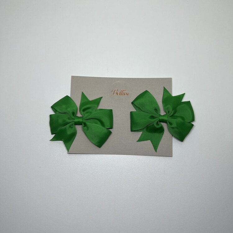 HAIRCLIPS BOW GREEN