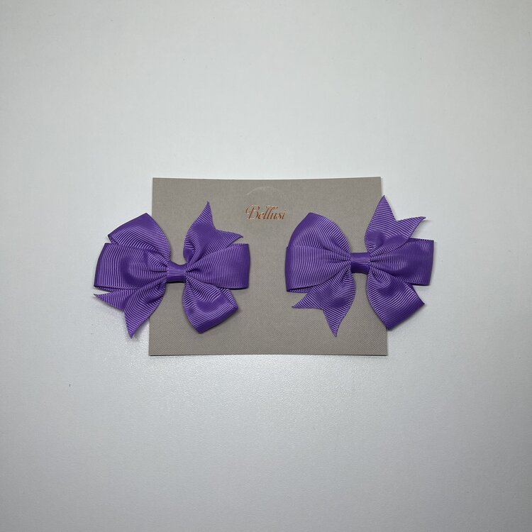 HAIRCLIPS BOW LILAC