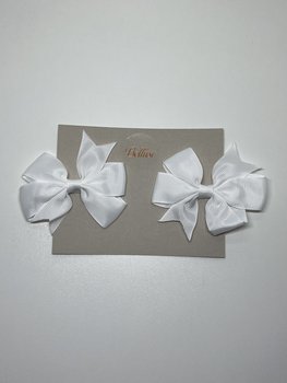 HAIRCLIPS BOW WHITE