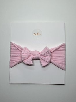 HEADBAND BOW BABY PINK