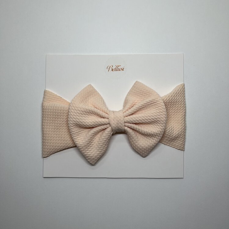 HEADBAND BIGBOW SALMONPINK