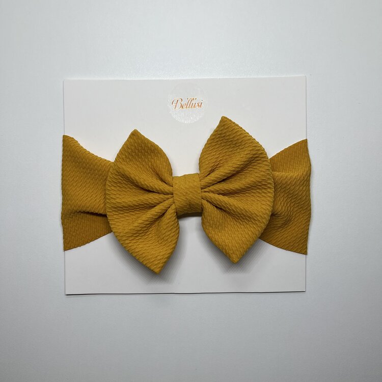 HEADBAND BIGBOW OCHRE