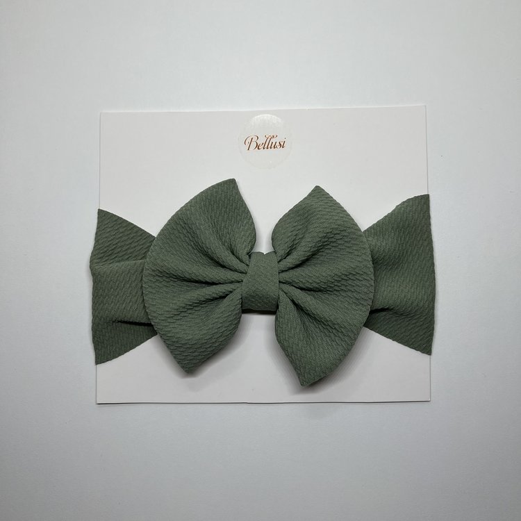 HEADBAND BIGBOW GREEN