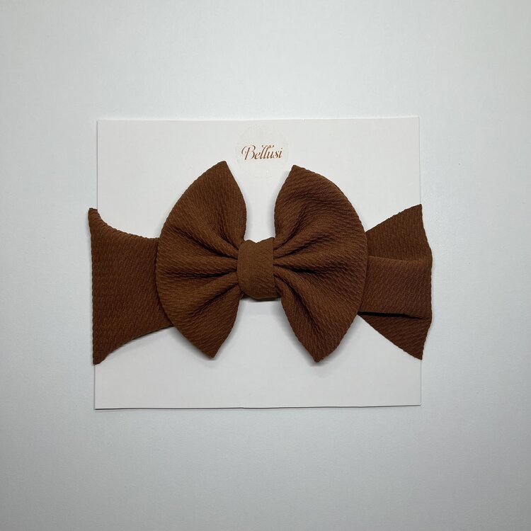 HEADBAND BIGBOW BROWN