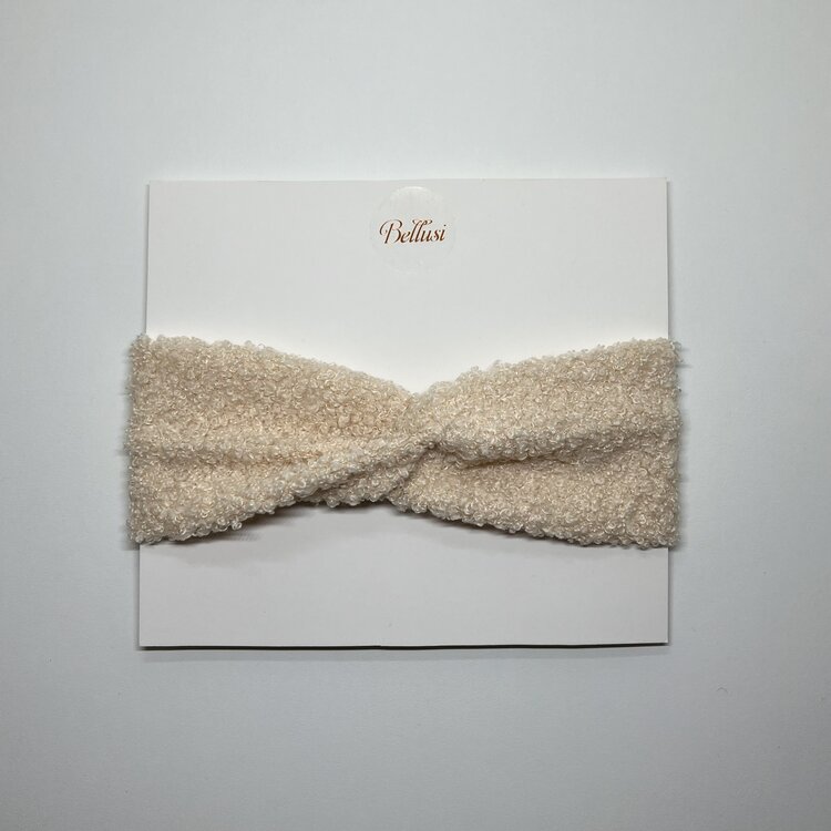 HAARBAND TEDDY ECRU