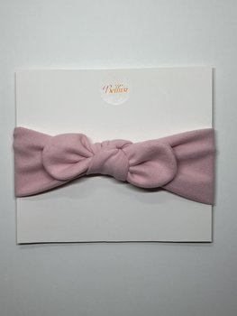 HAARBAND STRIK SUEDE ROZE