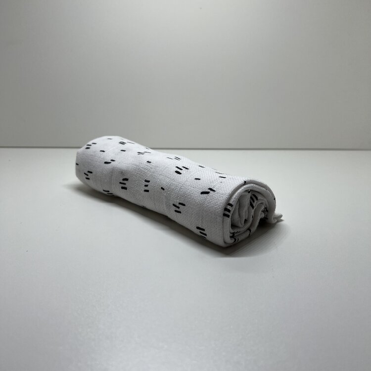 HYDROFIELE DOEK WIT EN ZWART