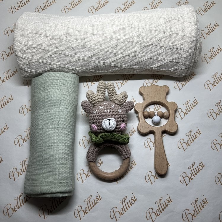 NURSERY PACKAGE MINT & WHITE