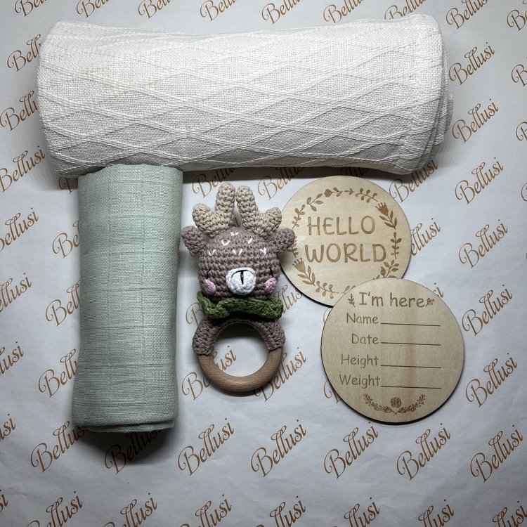NURSERY PACKAGE MINT & WHITE