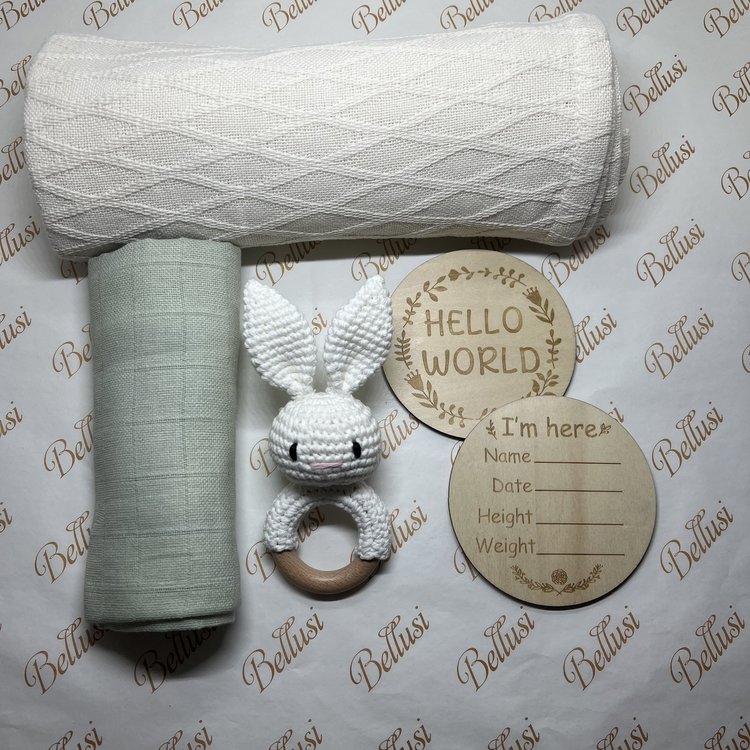 NURSERY PACKAGE MINT & WHITE