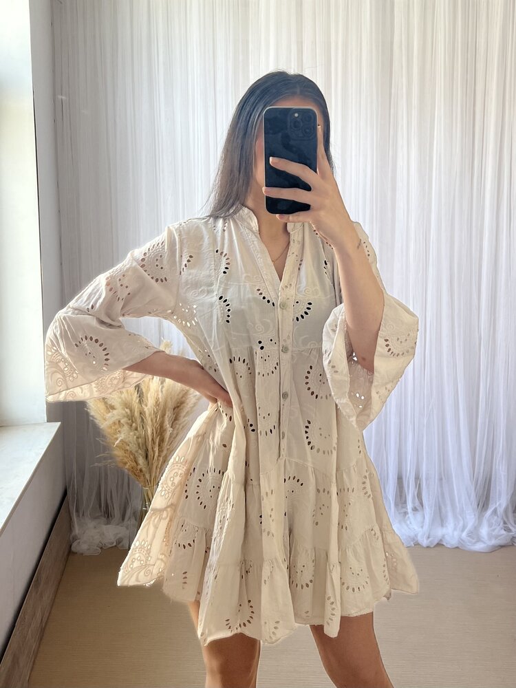 JADA DRESS ECRU