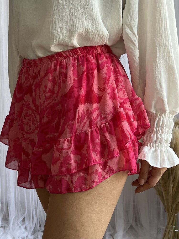 JENTE SHORT ROK ROZE