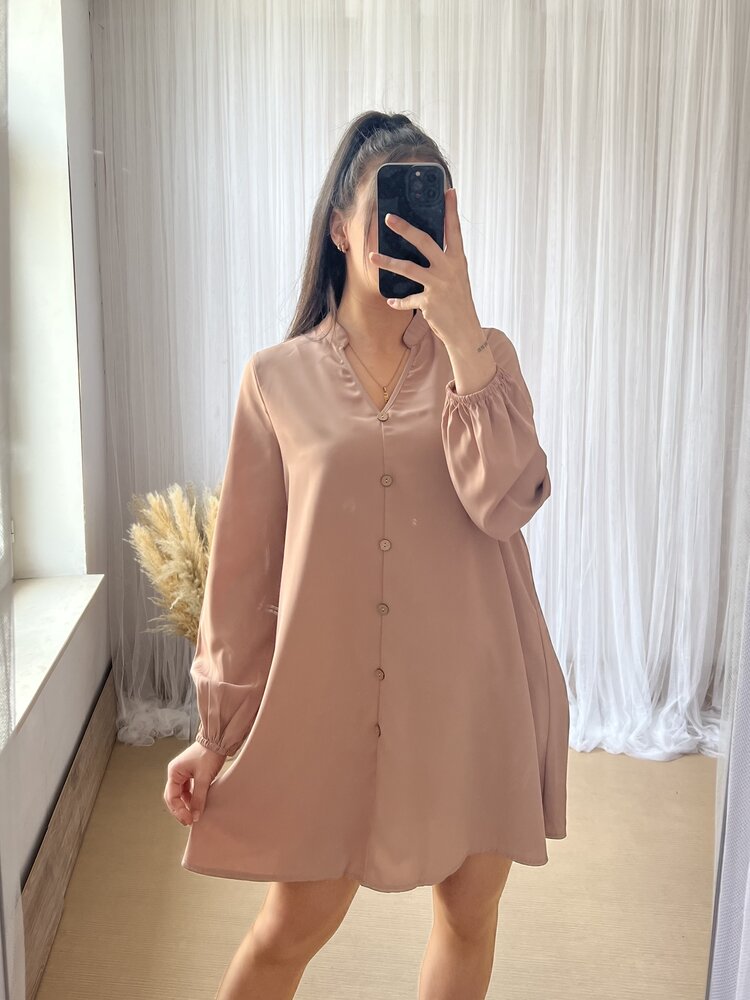 LILLY DRESS OLD PINK