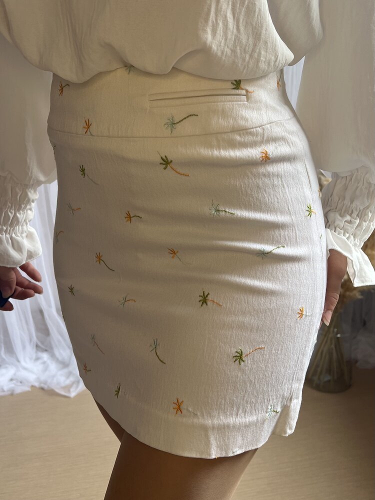 ZITA SKIRT WHITE