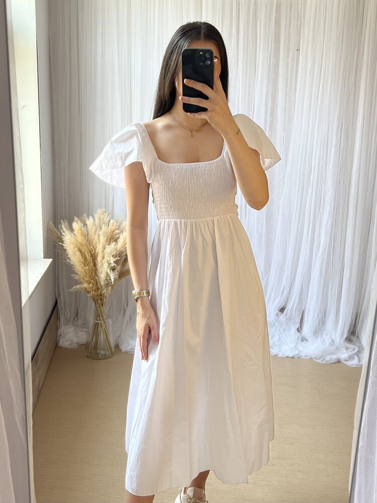 FILOU DRESS WHITE