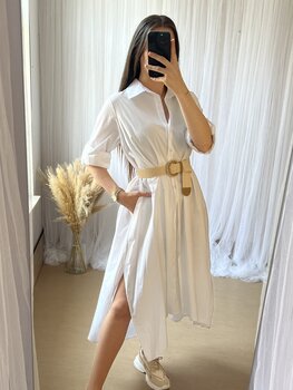 ELIZ DRESS WHITE