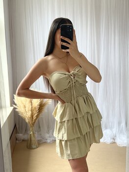 HILL DRESS BEIGE