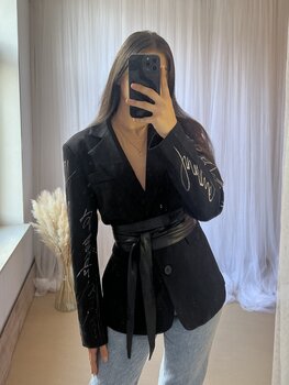 KATRINA BLAZER ZWART