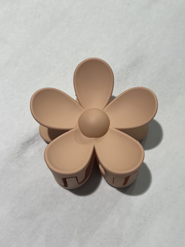 HAIRCLIP FLOWER PINK