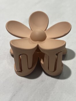 HAIRCLIP FLOWER PINK